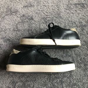 P448 black sneakers size 38.
